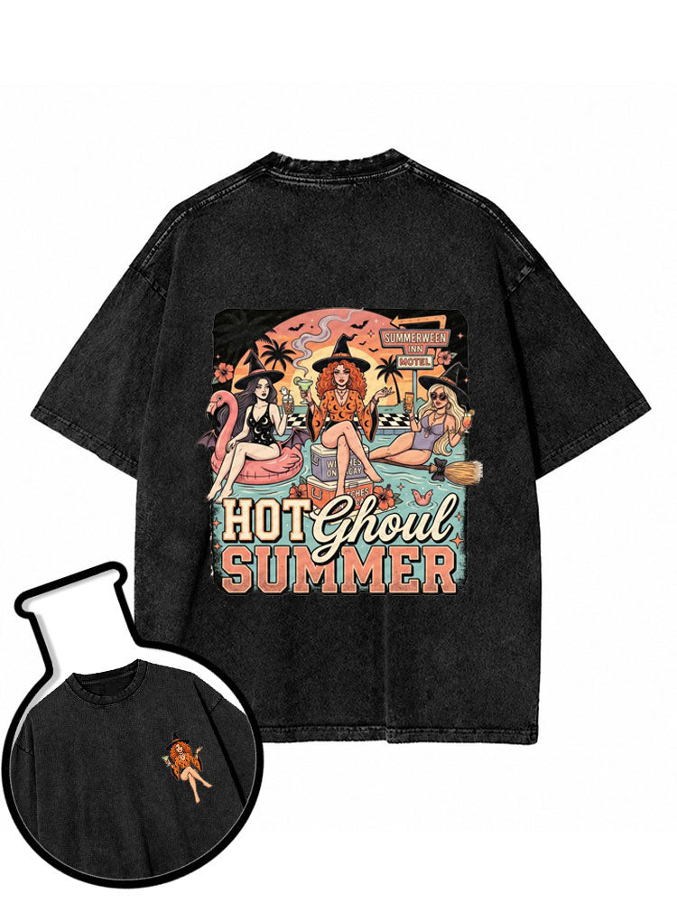 Hot Ghoul Summer Washed T-Shirt