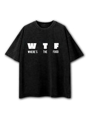 Where's The Food Washed T-Shirt