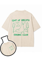 OUT OF BREATH HIKING CLUB Washed T-Shirt