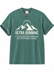 Trail Running Club Just Tired Washed T-Shirt