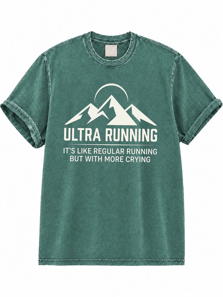 Trail Running Club Just Tired Washed T-Shirt