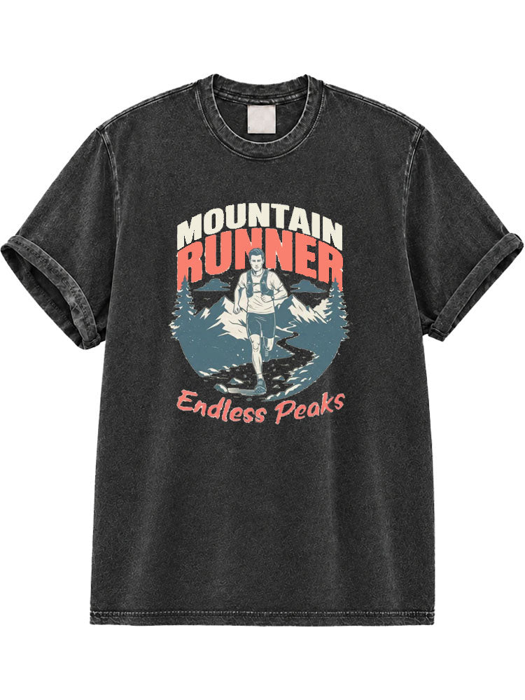 Mountain Runner Endless Peaks Washed T-Shirt