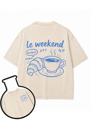 le weekend Washed T-Shirt