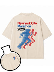 New York City Marathon Washed T-Shirt