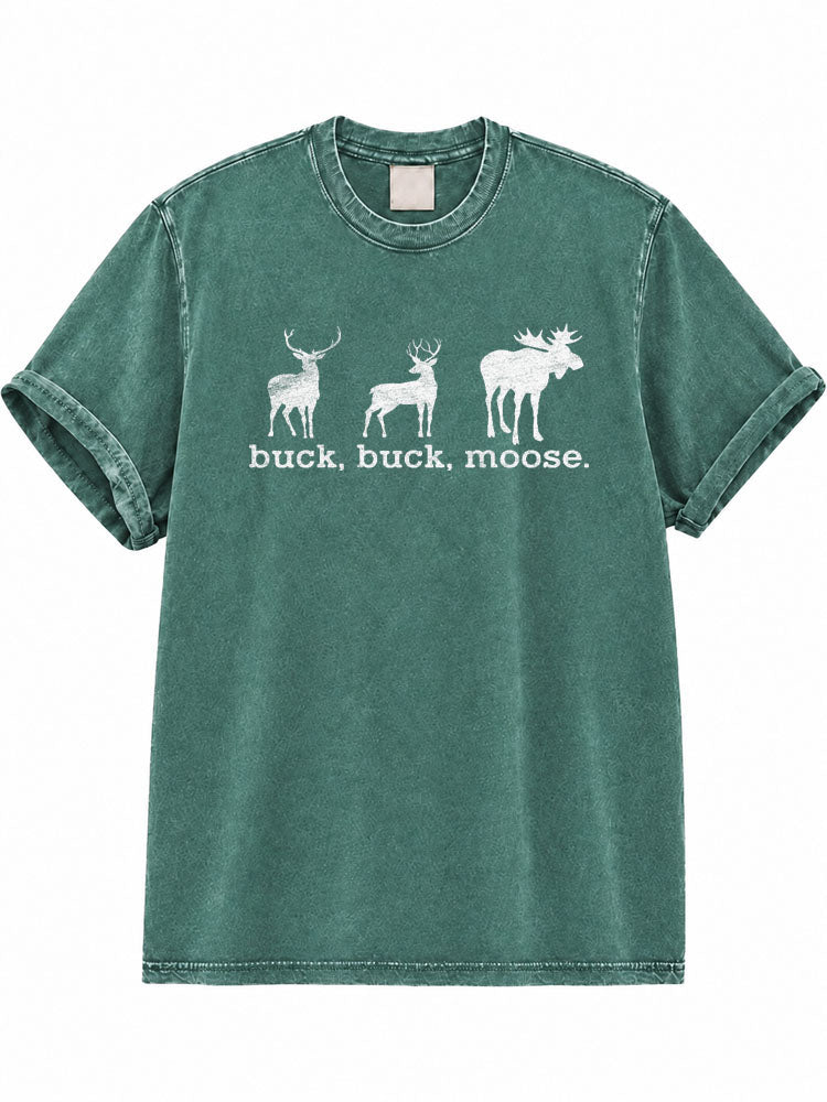 Buck Buck Moose Washed T-Shirt