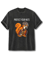 Protect Your Nuts Washed T-Shirt