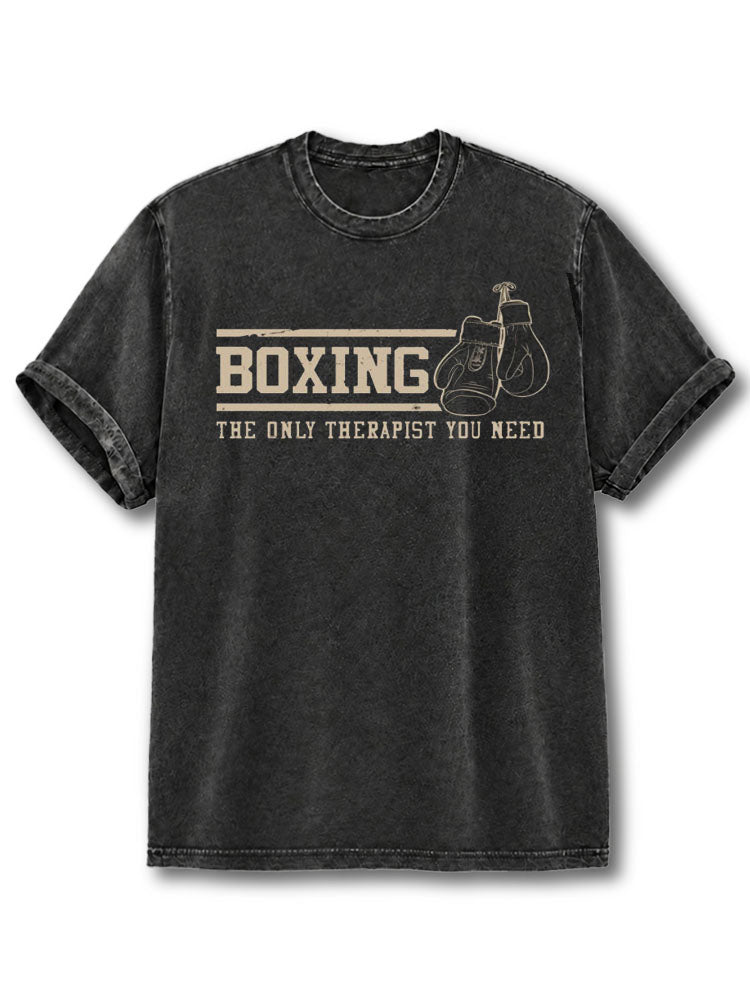 Only Therapist You Need Washed T-Shirt