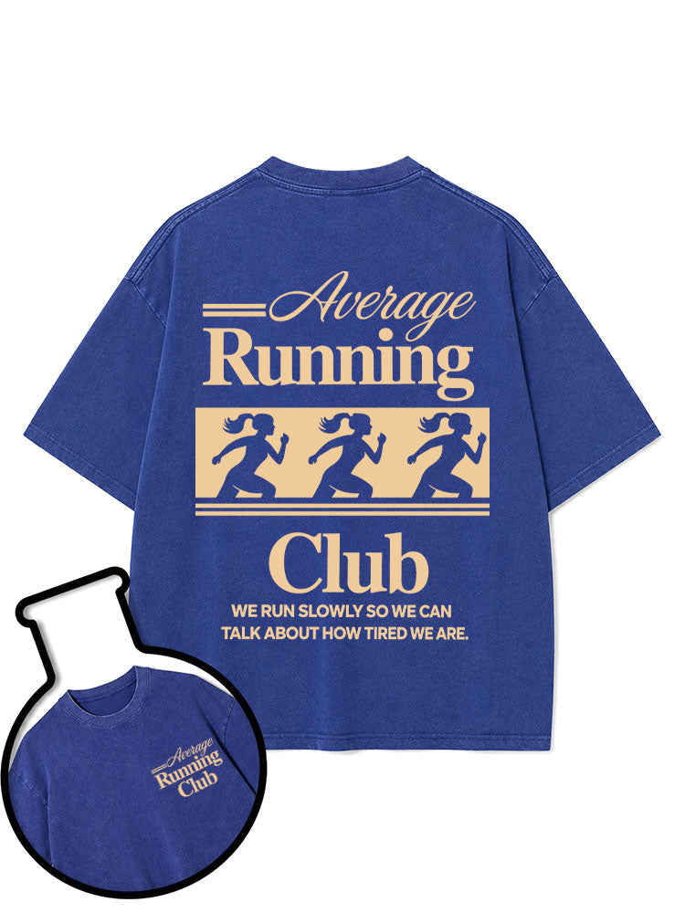 Average Running Club Washed T-Shirt