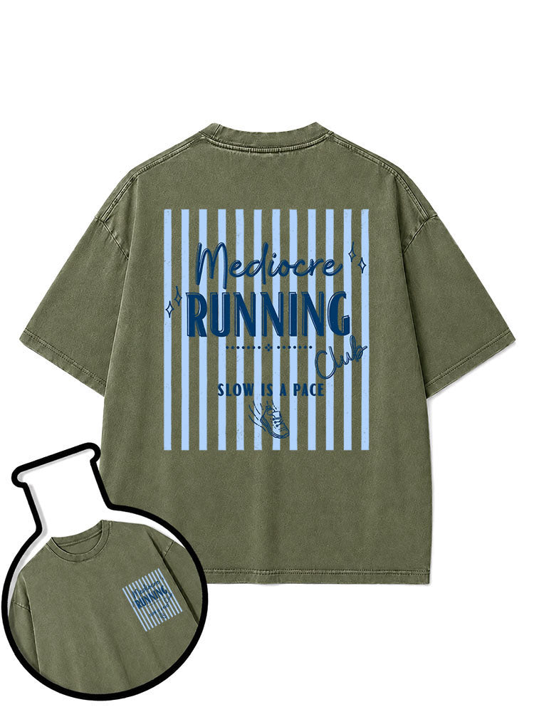 Mediocre Running Club Washed T-Shirt