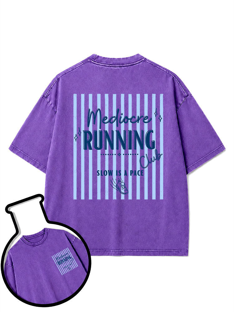 Mediocre Running Club Washed T-Shirt