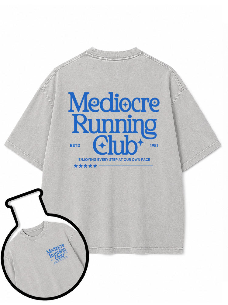 Mediocre Running Club Washed T-Shirt