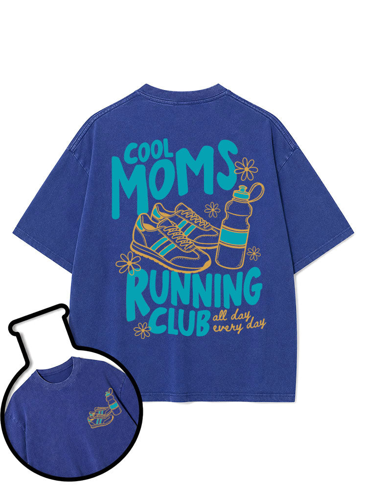 Cool Moms Running Club Washed T-Shirt