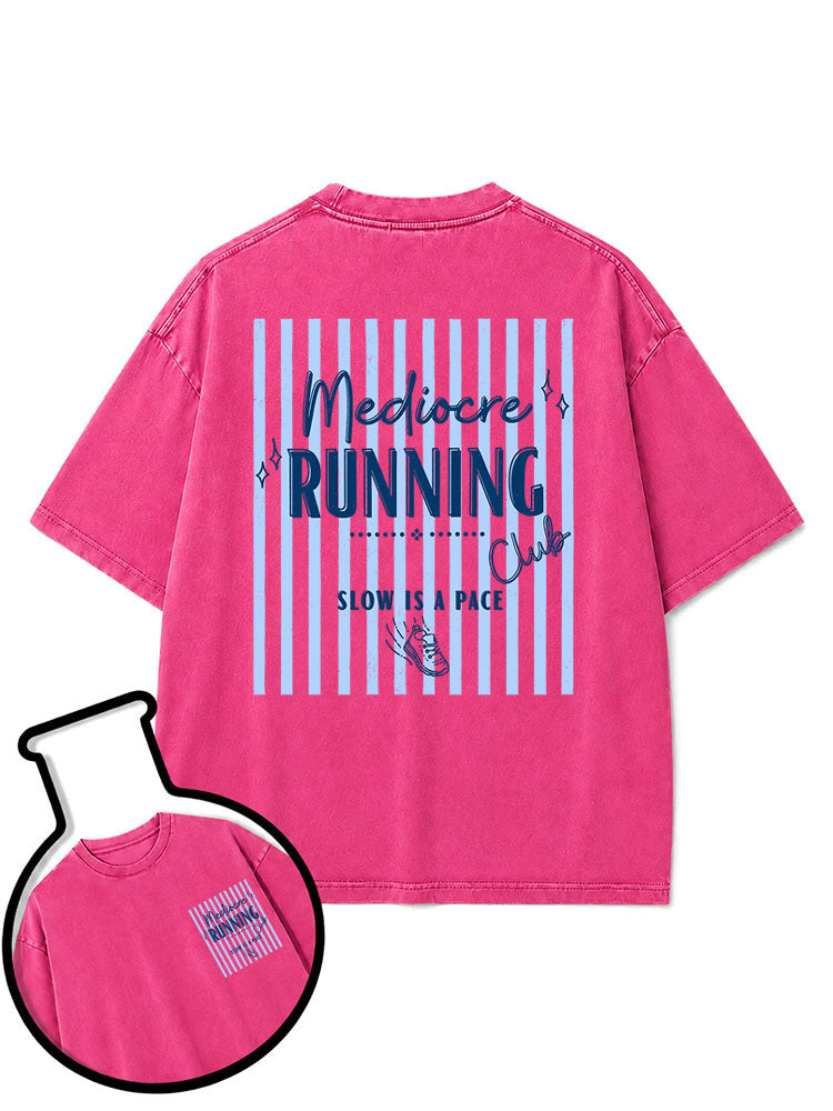 Mediocre Running Club Washed T-Shirt