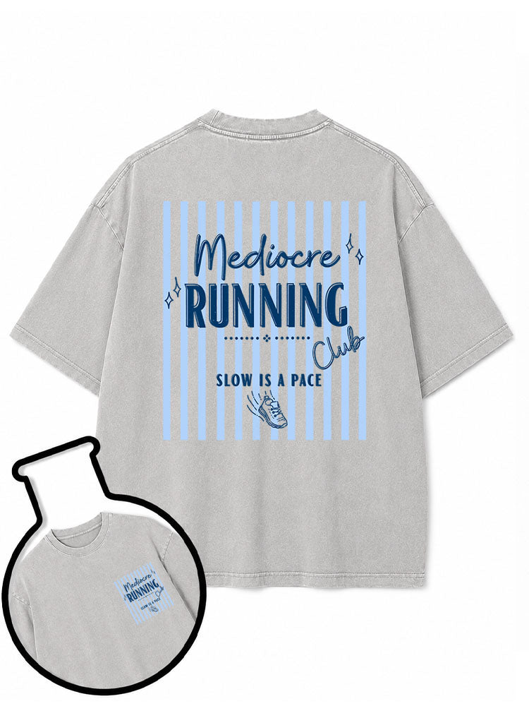 Mediocre Running Club Washed T-Shirt