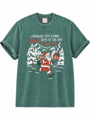 Probably Just Gonna Jingle Some of the Way I'm Tired Washed T-Shirt