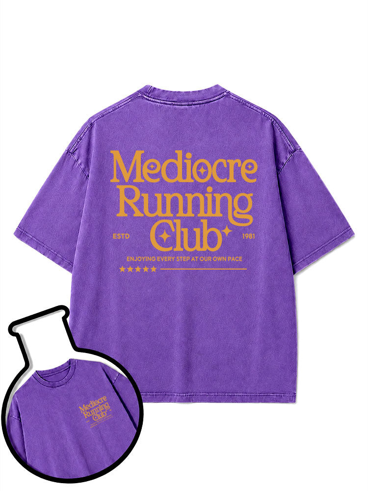 Mediocre Running Club Washed T-Shirt