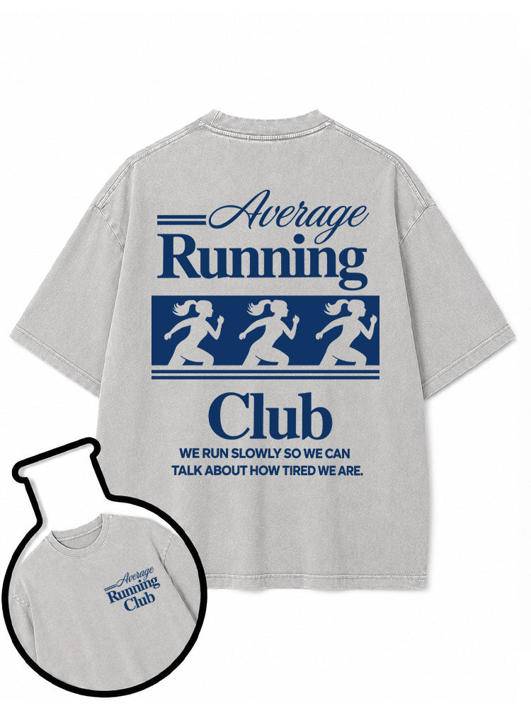 Average Running Club Washed T-Shirt