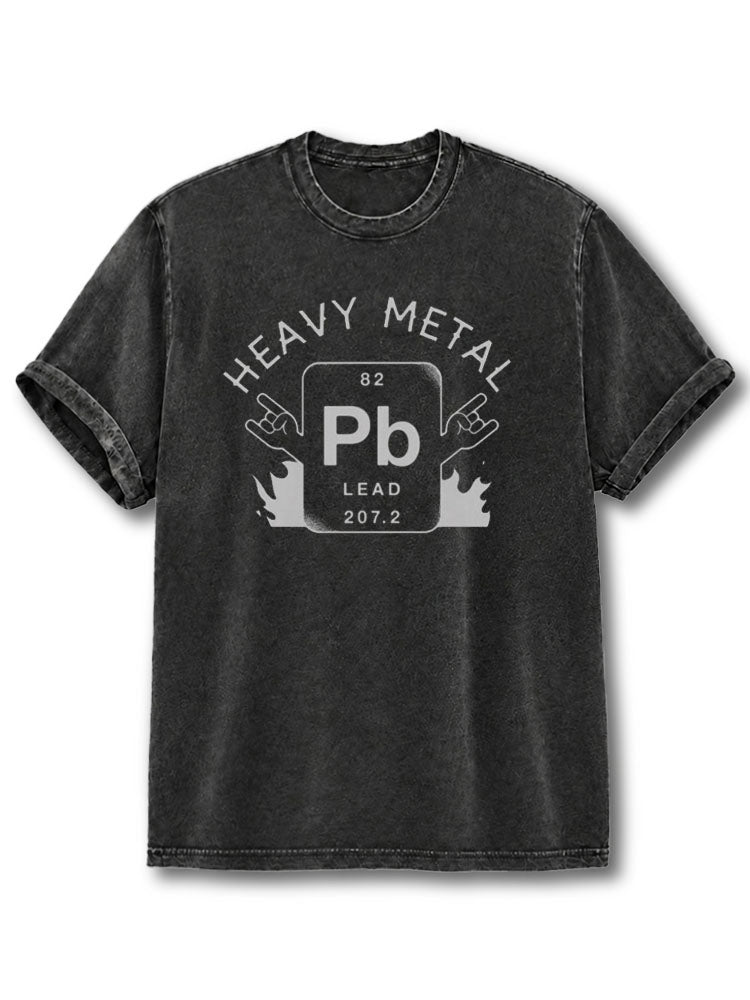 Heavy Metal Washed T-Shirt
