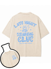 LATE NIGHT READING CLUB Washed T-Shirt