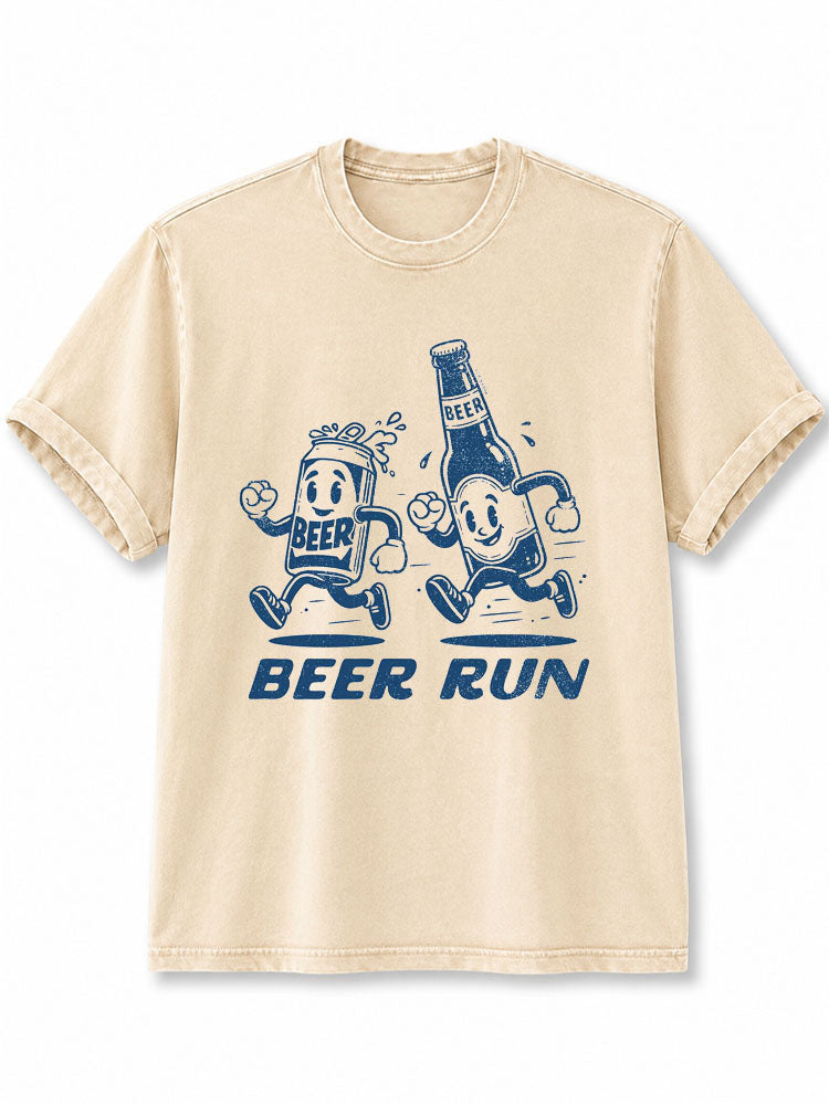 Beer Run Washed T-Shirt