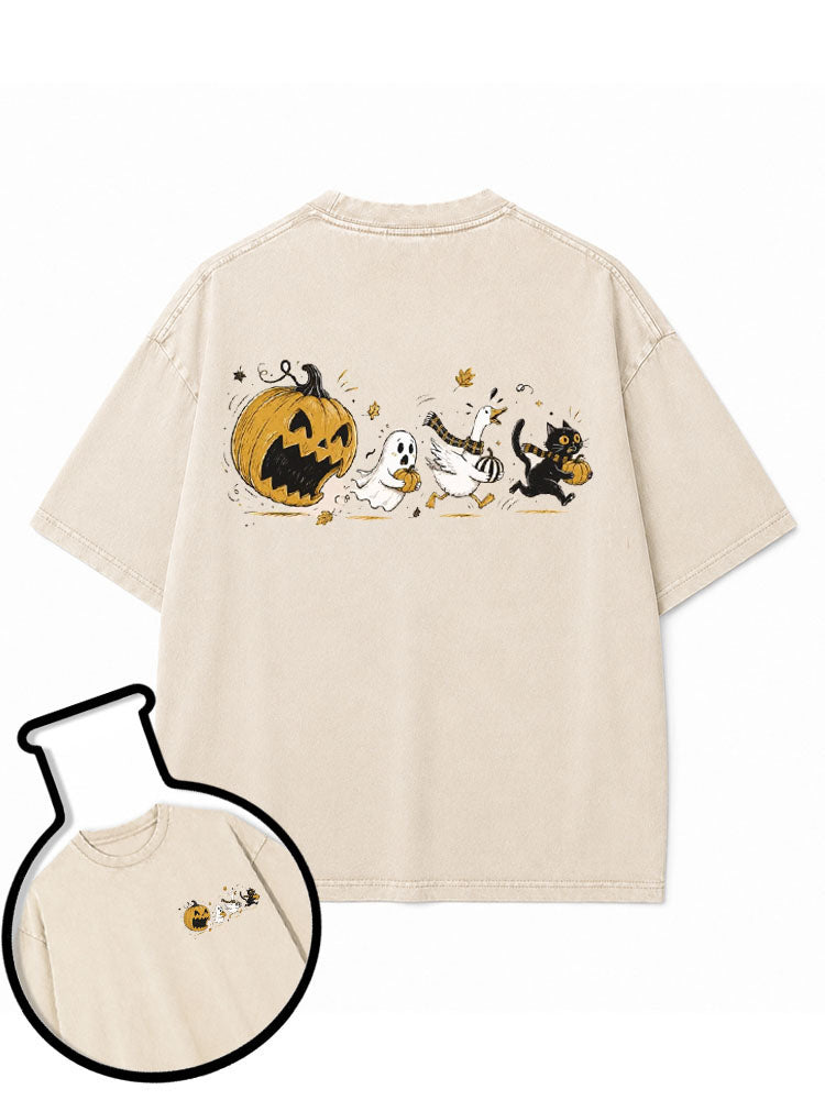 Run fast Washed T-Shirt