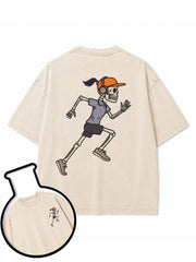 Skeleton Runner Washed T-Shirt