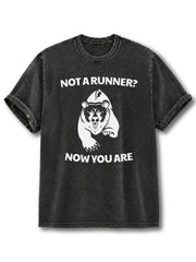 Now You're Runner Washed T-Shirt