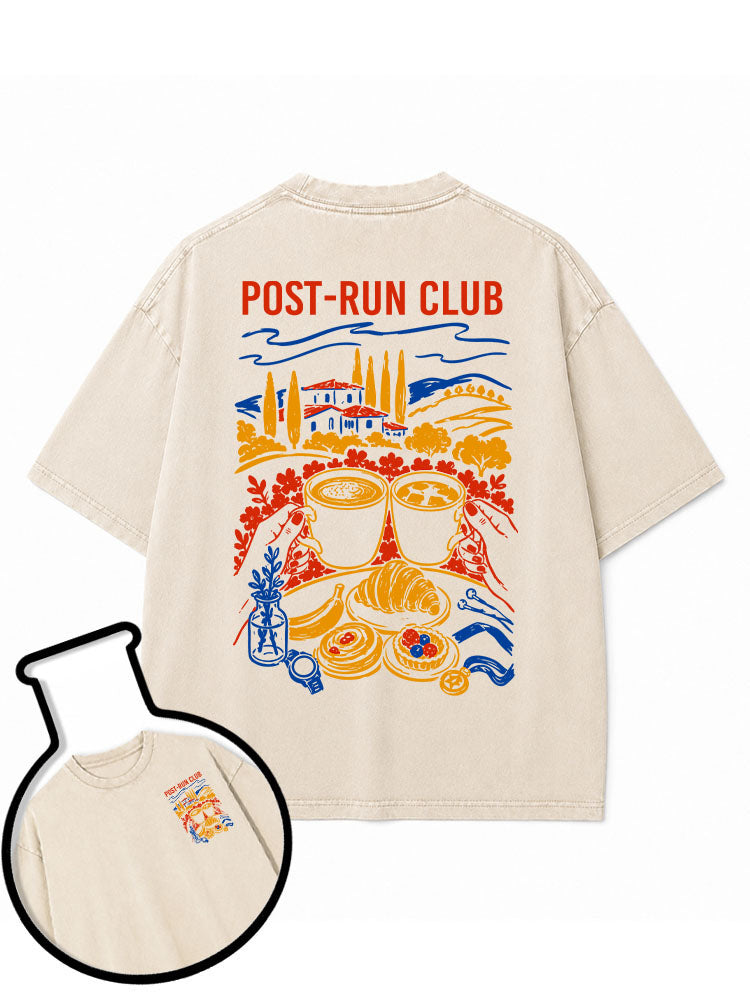 Post Run Club Washed T-Shirt
