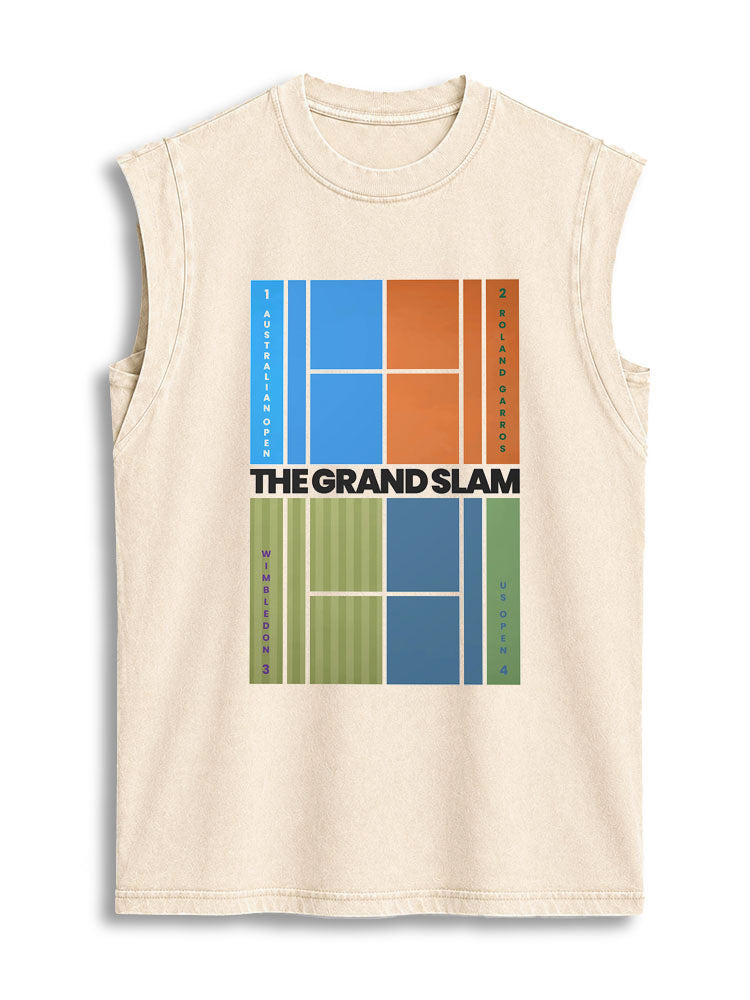 THE GRAND SLAM Vintage Washed Cotton Tank Top