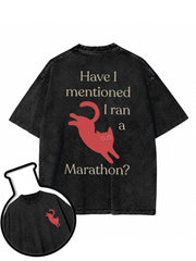 Have I mentioned I ran Marathon Washed T-Shirt