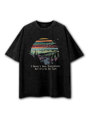 Its On My List Washed T-Shirt