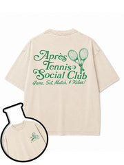 Après Tennis Social Club Washed T-Shirt