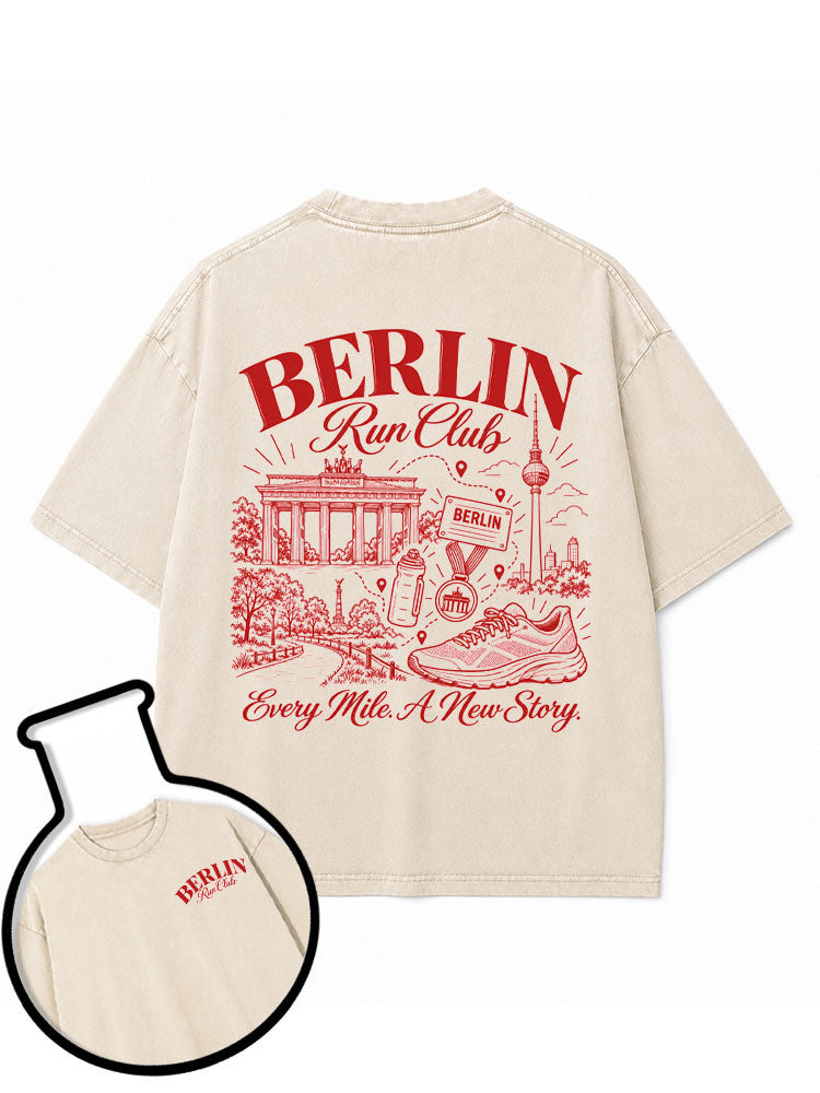 BERLIN Run Club Washed T-Shirt