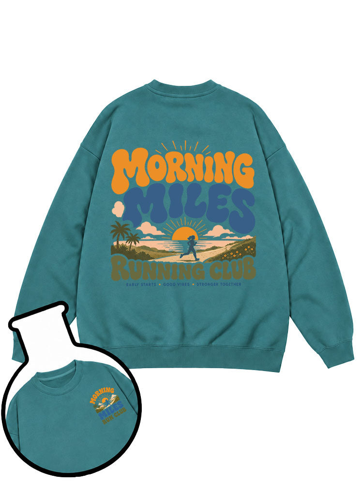 Morning Miles Running Club Sweatshirt