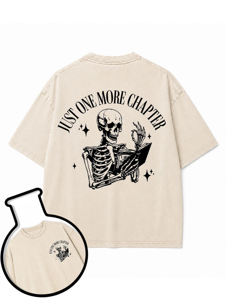 JUST ONE MORE CHAPTER Washed T-Shirt