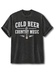 Cold Beer Washed T-Shirt