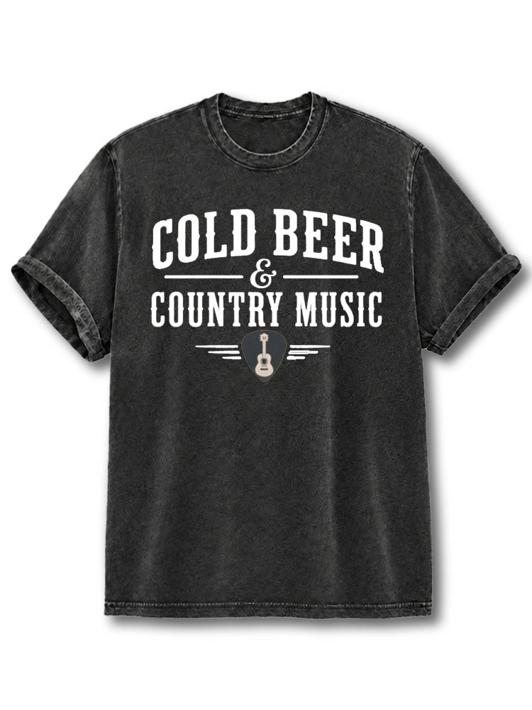 Cold Beer Washed T-Shirt
