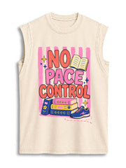 NO PACE CONTROL Vintage Washed Cotton Tank Top