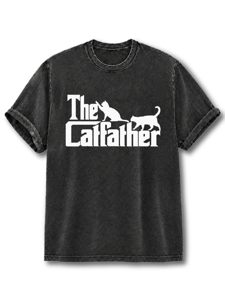 The Catfather Washed T-Shirt