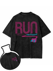 RUN unplugged Washed T-Shirt