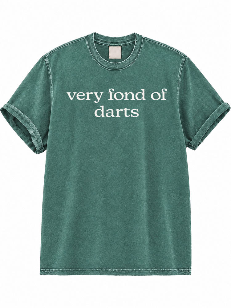 Weekend Forecast Darts Washed T-Shirt