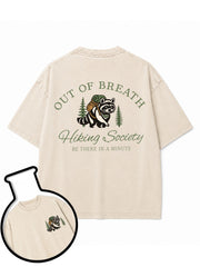 OUT OF BREATH Washed T-Shirt