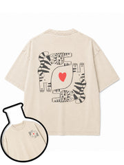 cat lover Washed T-Shirt