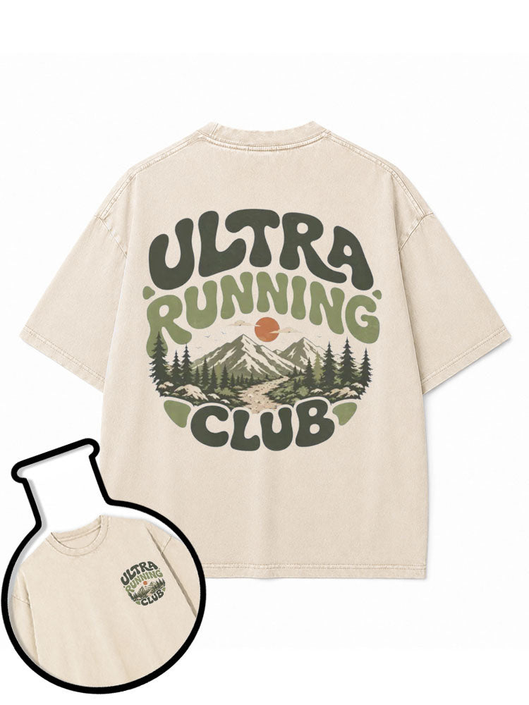ULTRA RUNNING CLUB Washed T-Shirt