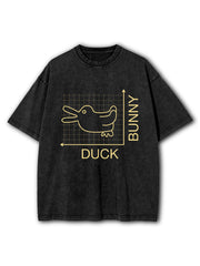 Duck Or Bunny Washed T-Shirt