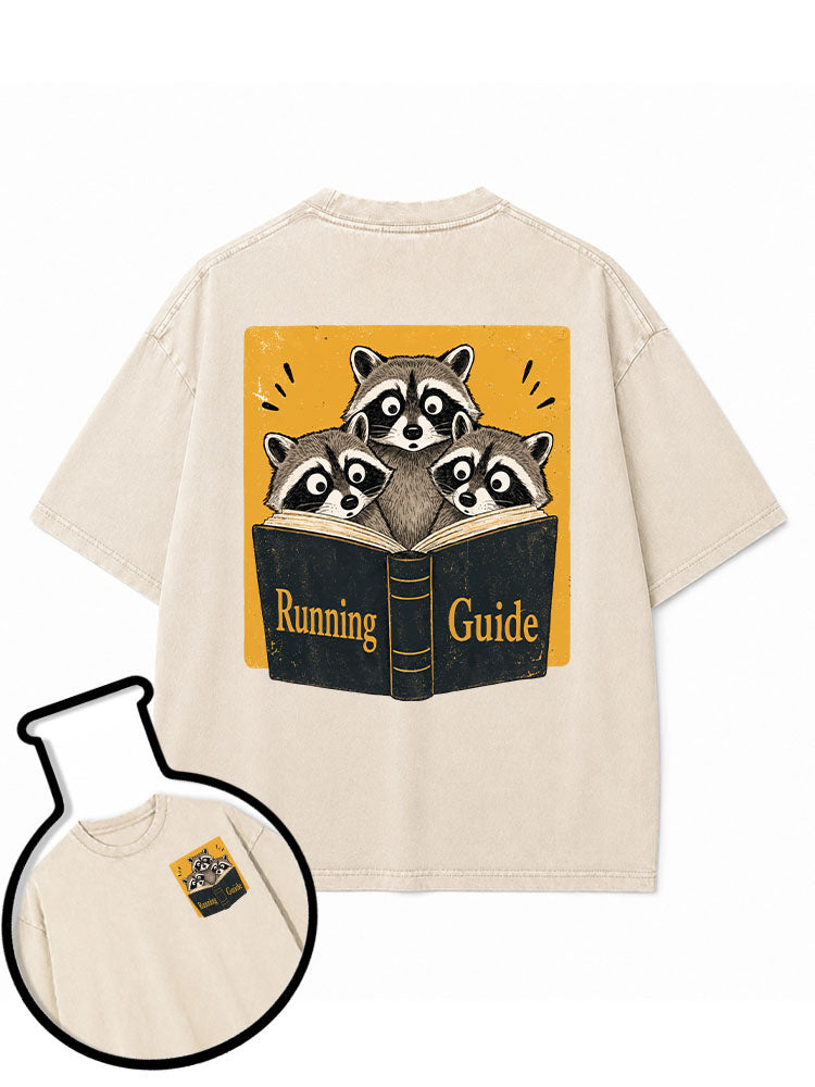 Running Guide Washed T-Shirt