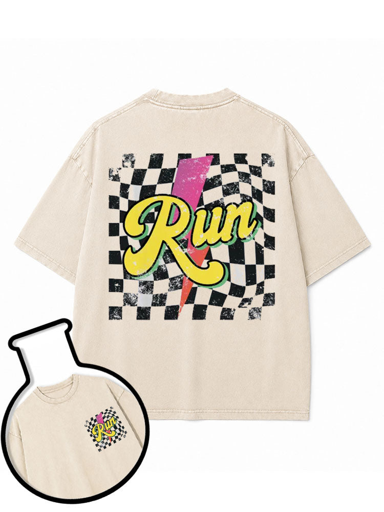 RUN Washed T-Shirt