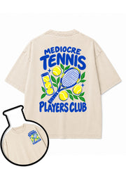 Mediocre Tennis Players Club Washed T-Shirt