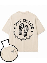 SOLE SISTERS Washed T-Shirt