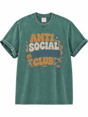 Anti Social Running Club Washed T-Shirt